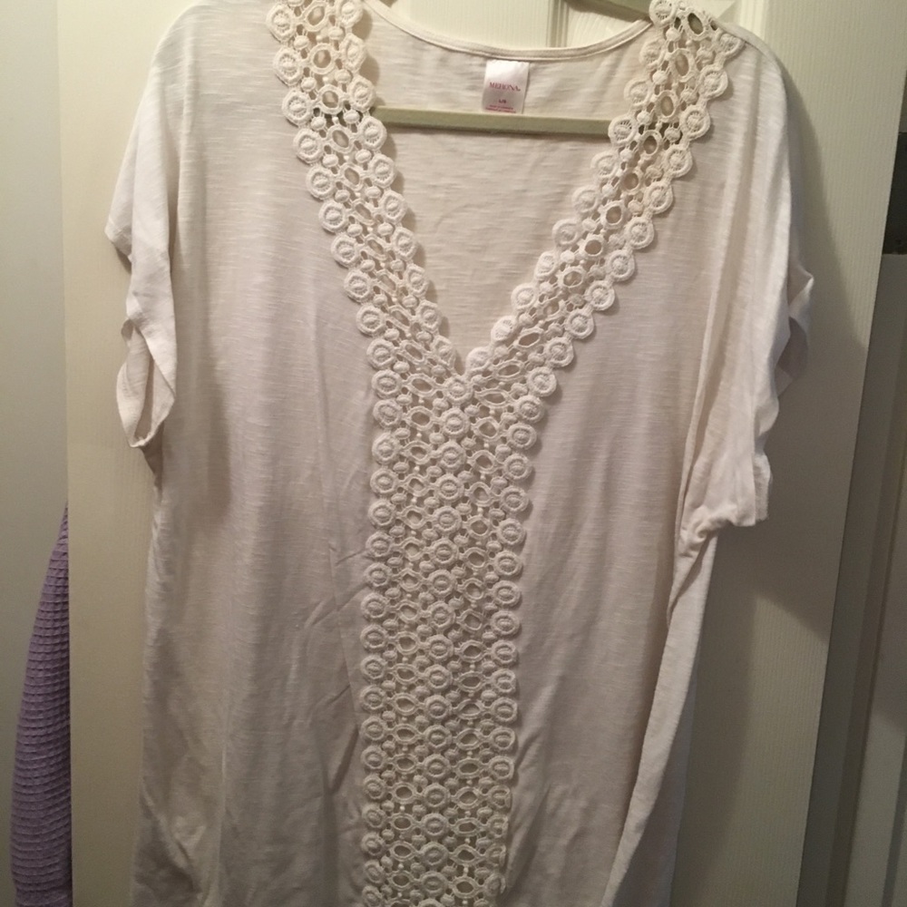 Merona Women’s Large Bathing Suit Cover Up Lace
